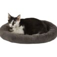 Warming Bolster Round Cat Bed