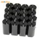 Alloving 20 Rolls Black Pet Poop Bags Cat Dog Puppy Waste Pick Up Clean Bag