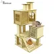 NANRUO Fashion Double Layer for Gerbils Hedgehog Removable Rat Playground Platform Small Animal Habitat Hamster House Guinea Pigs
