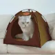 Pharaoh 48*48*42CM 😻😻Tent, cooling mattress, photography props, summer fashion For pets, dogs, cats, pet products, cat beds