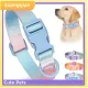 KUANGQIAN with Buckle Dog Collar Nylon Adjustable Pet Dog Necklace Fashion Gradient Pets Collars Small Medium Large Dogs