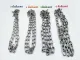 The Grade 304 AAA stainless steel chain is 3,4,5,6 MM. 1 meter/2 meters, specify the length in the option.