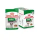 อาหารสุนัข Royal Canin Wet MINI AGEING 12+ in GRAVY อาหารเปียกสูตรสุนัขสูงวัยพันธุ์เล็ก 85g.x12ซอง