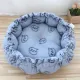 AINACHU Plush Winter Cat Kennel Soft Cloth Cat Soft Bed Dog Cushion Mat Warm Cat Pumpkin Nest Kitten