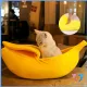 Dovin dog/cat bed Banana shape Pet's Bed Banana
