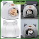 ZZEWEA SHOP Indoor Soft Winter Warm Cat Nest Kennel Puppy House Cat Beds