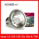 The combined UVA + UVB 3.0 light bulb is suitable for all animals that need UV to replace sunlight. There are three wattages to choose from, 25W, 50W and 75W, Nomoy Pet UVA UVB bulbs.