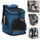 Dog Bag Breathable Dog Backpack Large Capacity Cat Carrying Bag Portable Outdoor Travel Pet Carrier Backpack Mesh Backpack Head