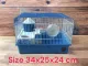 Hamster cage size 34x25x24