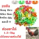 Fighting bird leg rings, chicken leg rings, adjustable ring size, fighting cock equipment, plastic rings for chicken legs, fighting cock leg sleeves for separating species, 20 pieces, assorted colors, random numbers.