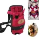 Tongpudi Pet Dogs Cats Outdoor Carrier Backpack Canvas Legs Out Front Shoulder Bag