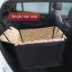 Waterproof Pet Carriers Dog Car Seat Cover Mats Hammock Cushion Carrying for Dogs Transportin Car Seat Bag