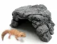 Rock-like resin hiding cave, reptile tank decoration for geckos, geckos, centipedes, spiders PC