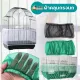 PetAble bird cage cover, nylon mesh fabric Prevents food scraps from flying out of the cage. Protects against dust particles Prevents danger, can stretch a lot, netting covers the cage.