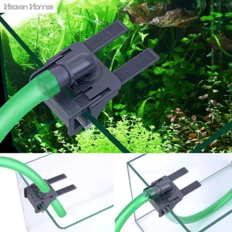 HEAVEN 1Pc Clamp Aquatic Pet Supplies Fixing Frame Fish Tank Support Holders Hose Bracket Mount Holder Aquarium Accessories Water Pipe Connector