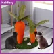 Kokfary Cat Scratching Post, Carrot Cat Scratcher, Sisal Cat Post,