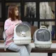 Cat Bag Going Out Carrying Bag Space Capsule Pet Backpack Puppy Cat Cage Shoulders Transparent Portable Cat Supplies