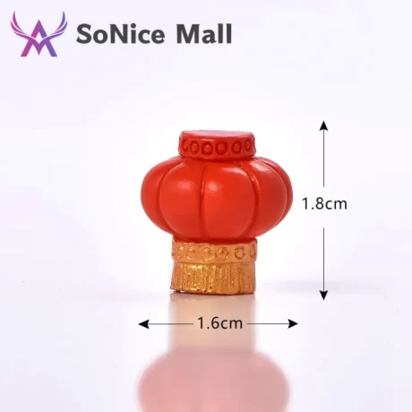 Tiger Lantern Statue, Festive New Year Resin Handicraft Accessories Miniatures Ornaments, Crafts, Fortune Figurines Lucky Car Tiger-Shaped