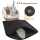 BOYUNNY Waterproof Bottom Layer EVA Wipe Clean Pets Litter Feeding Mat Pet Carpet Cat Litter Mat Pet Supplies Cats Bed Pads Cat Litter Trapper