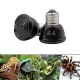 ceramic light bulb Heat lamp (without light) for brooders, 25-100 watts, provides warmth for land turtles, crawling pets. Use with ceramic shelves