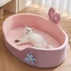 ZHILINGZHU is washable. Winter Warm Dog Bed, Soft, Detachable, Warm Dog House winter cat house Comfortable and comfortable Warm soft sofa for cats Falling leaves and falling leaves