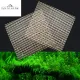 CHXONQ Decorative 2pcs Non-rust Fish Tank Accessories Stainless Steel Moss Plants Fixing Holder Wire Mesh Pad Water Grass Pad Aquarium Plant Net
