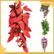 OPZ✨ Aquarium Decorative Hanging Plant Vines For Reptiles Amphibians Fake Leaves Fish Tank Habitat Climbing Shelter Landscape Decorations