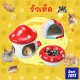 hamstertravel Porcelain hamster nest, summer cool shelter, ceramic house, sleeping house, small house, golden bear, cool down, hamster gardening supplies