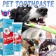 Bioline toothpaste dog dog dog puppy dental toothbrush toothpaste for dog toothpaste toothbrush dog brush teeth dog flavor mini slasher mineralized Lahore limestone odor reduction mouth for dog control all breed Dog Eatable Toothpaste Mint/Beef(100g/tube)