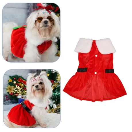 ?Christmas?Santa ????? ?????????????????????????????????? Breathable Elastic Pet ?????????????????????????????????????