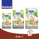 Kanimal 3-in-1 Mixed Litter Tofu Cat Litter with Bentonite and Cassava Low Dusts, Good Clumping For All Breed Cats (3 Sizes)