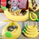 CatHoliday banana bed, pet bed