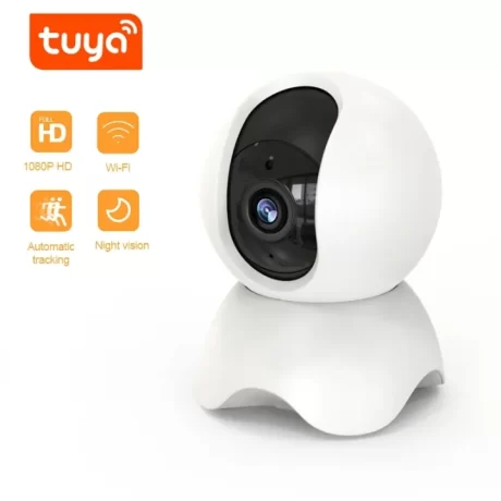 Indoor IP Camera WIFI Wireless Mini Baby Monitor Babyphone Camera Video Surveillance Indoor Tuya Smart APP Home Security Camera