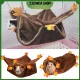 ZZEWEA SHOP Fashion Pet Supplies Pet Sleeping Bag Warm Hanging Hamster Cage Pet Hammock Tunnel Squirrel Beds