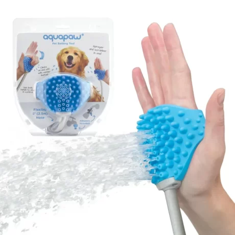 ???????????? ????? ????????????????? ????????????????????????? 2 in 1 ???? Aquapaw Pet Bathing Tool-10Feb-J1