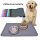 ?LonlyDance? Non-slip silicone bowl holder Dog and cat food rubber cloth Silicone pads for food bowls for pets