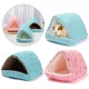 SDRGJY Comfortable Rabbit Winter Animal Mini Cage Cotton Mat Bed Pet Supplies Hamster house, guinea pig nest