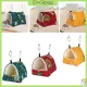 P-CUTE Comfortable For Parrot Ferret Squirrel Mini Cage Hamster Hammock Bed Hamster Sleeping Bed Warm Mat Guinea Pig Nest