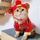 Dog hat, cat hat, Chinese New Year hat, Hong Kong Emperor, Chinese dog hat, Chinese New Year pet props Chinese hats for dogs and cats to wear on Chinese New Year