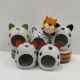 hamster house Ceramic cave for hamsters hamster bathroom Hamster house, height 10 cm., assorted patterns, assorted colors