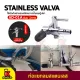 วาล์วปรับลมแสตนเลส 1ทาง หางปลาไหล 4mm ตัวปรับลม วาล์วปรับ สำหรับสายอ๊อกซิเจน ใช้ต่อกับสายออกซิเจนจากปั๊มลมตู้ปลา