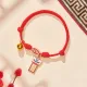 Cat Collar Lucky Red Necklace Pet Adjustable Cartoon Woven Koi Cute Puppy Kitten Accessories For Small Dog