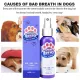 Pet Oral Freshening Spray Plaque and Tartar Remover Healthy Spray for Dogs Cats Kitten Teeth Spray RYRR-MY