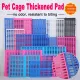Rabbit cage pad plastic slay pad anti-slip dog cage pad plastic clean easy clean pet dog cat 90x30