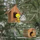 Bird house, squirrel house, sugar house, bird bed, bird nest, garden decoration, coffee shop decoration, wood work, no paint, house for pets. small, young animals