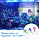 jingpiao Realistic Jellyfish Simulation for Fish Tanks Fish Tank Decoration Vibrant Artificial Jellyfish Aquarium Decoration for Home Long-lasting Durable Fish Tank Ornament