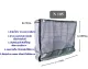 N105 Mosquito nets for cages, mosquito nets for dog cages, mosquito nets for dog cages, mosquito nets for dog cages, mosquito nets for dog cages, gauze fabric, top is a waterproof umbrella cloth.