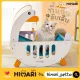 Duck-shaped pet bed SL319, cat bed with scratching post, cat house, cat bed, dog bed, cat claw rain, scratching post, pet bed