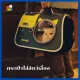 Cat bag holder bag holder dog bag pet bag cat bag cat bag shoulder side bag cat model mesh + Dome transparent bag