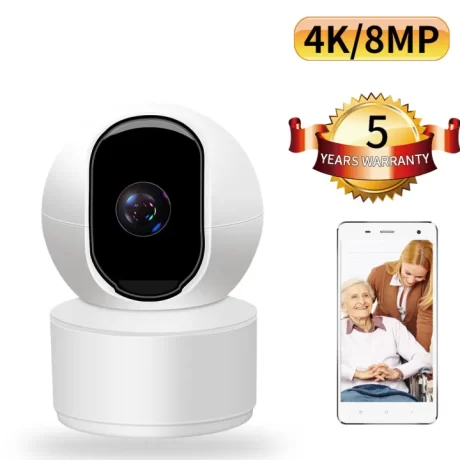 Neye 8MP 4K IP Camera AI Humanoid Detecion Security camera Surveillance Wifi Camera Baby Monitor wireless ptz camera indoor cam